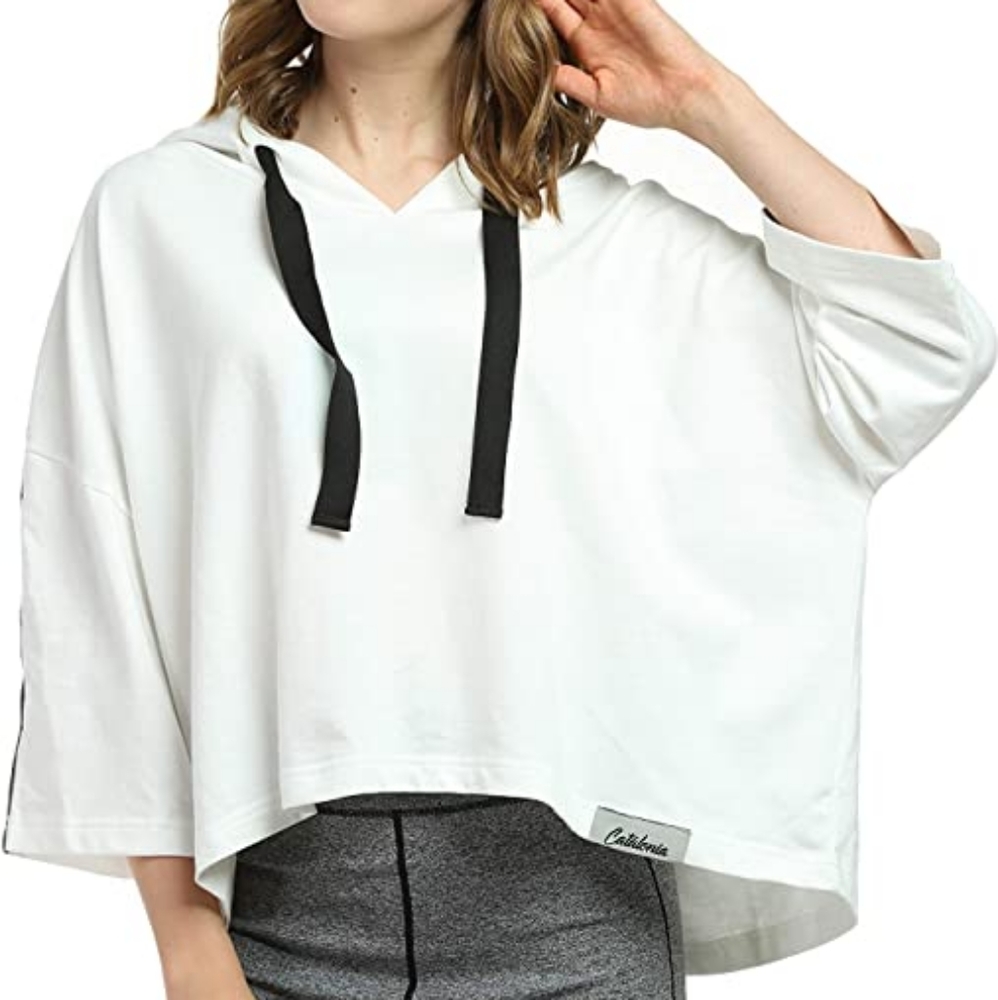 Oversize Crop Sweatshirt 🔥 - Picture 4 of 12